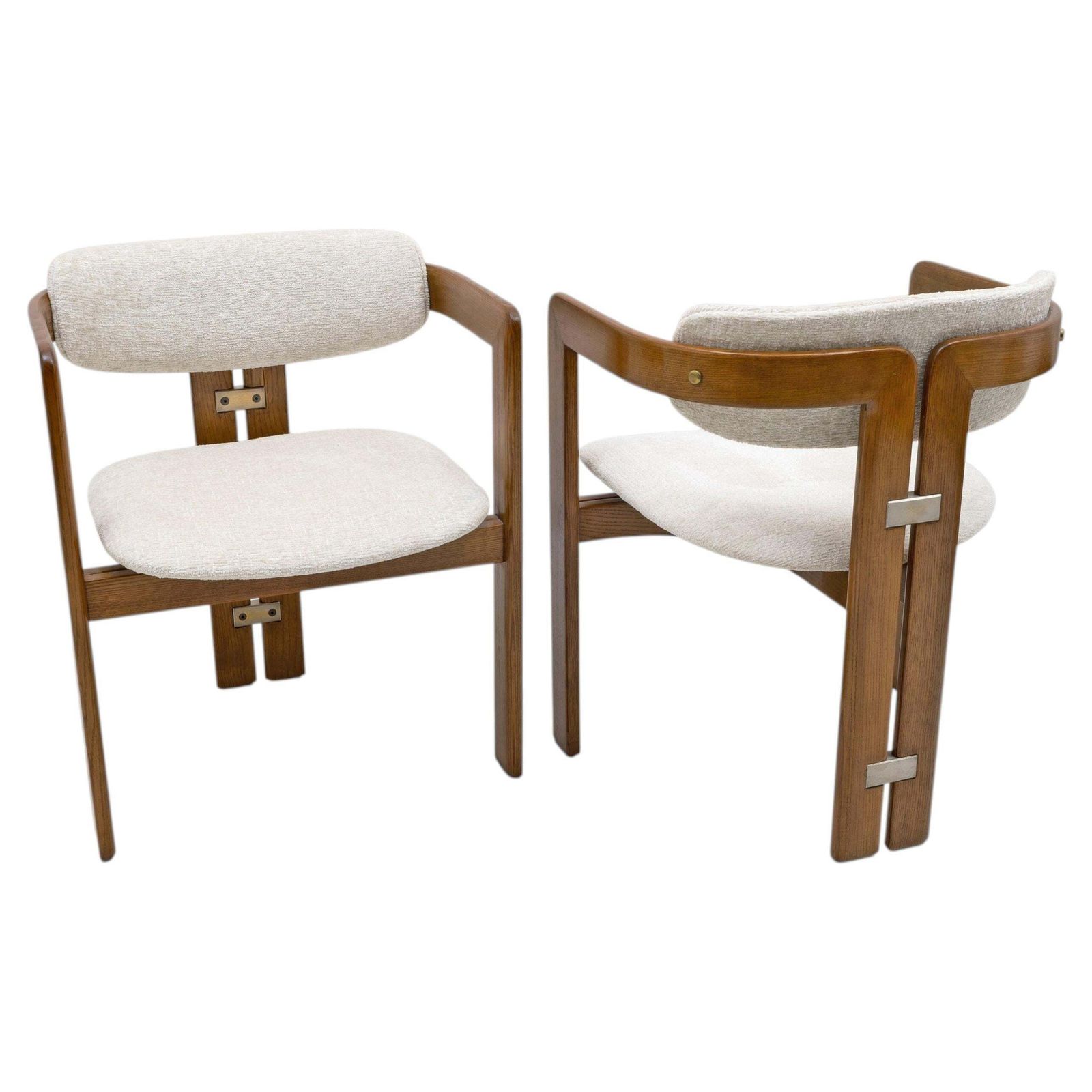 Pair Of "Pamplona" Mid Century Armchairs By Savini For Pozzi, Italy, 1960