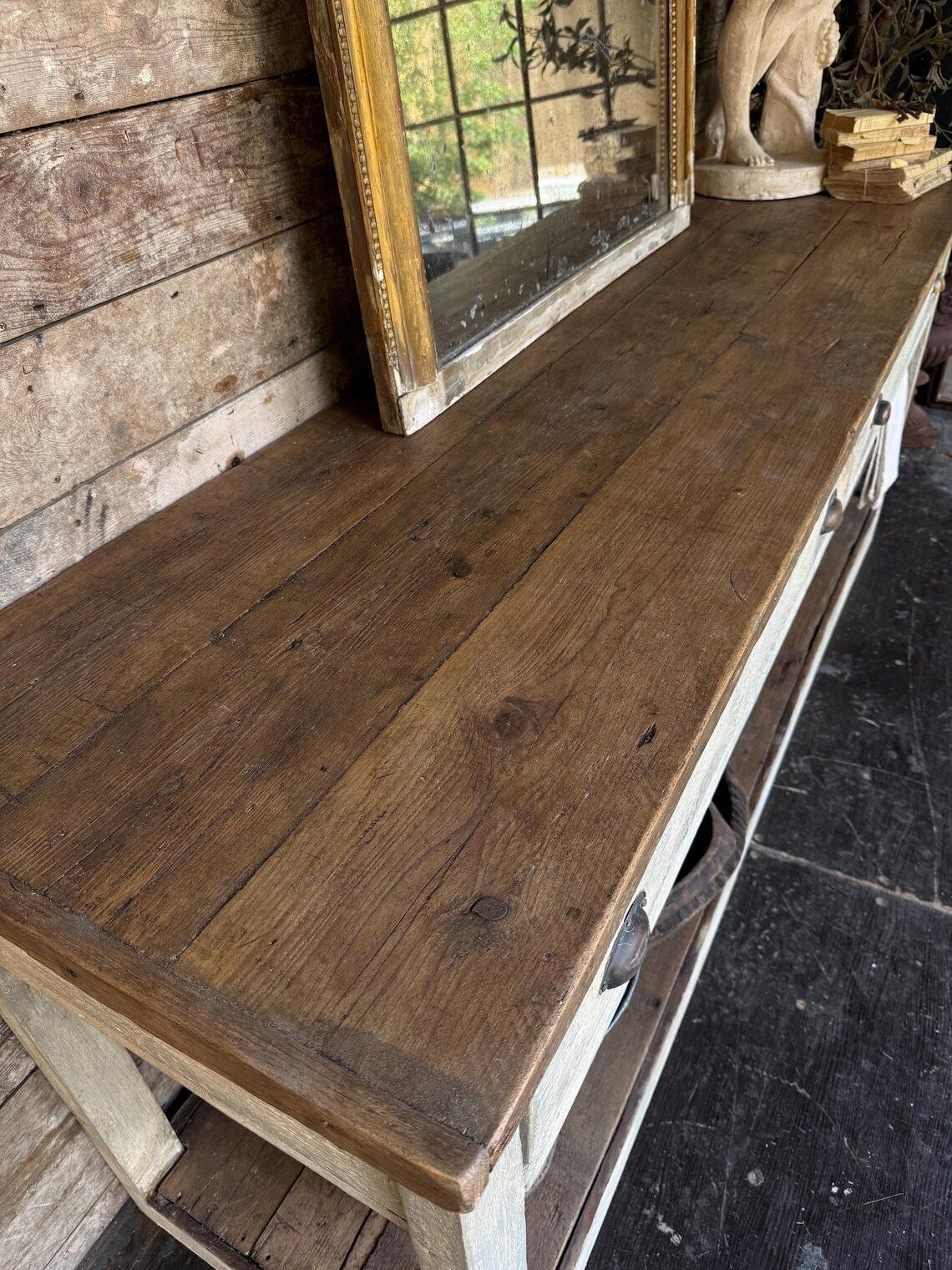 photo furniture Reclaimed Prep Table  Kitchen Island
