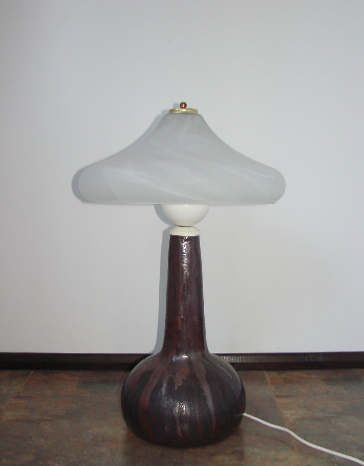 A Vintage ‘Lawa’ Ceramic Lamp From The 1970s photo for sale