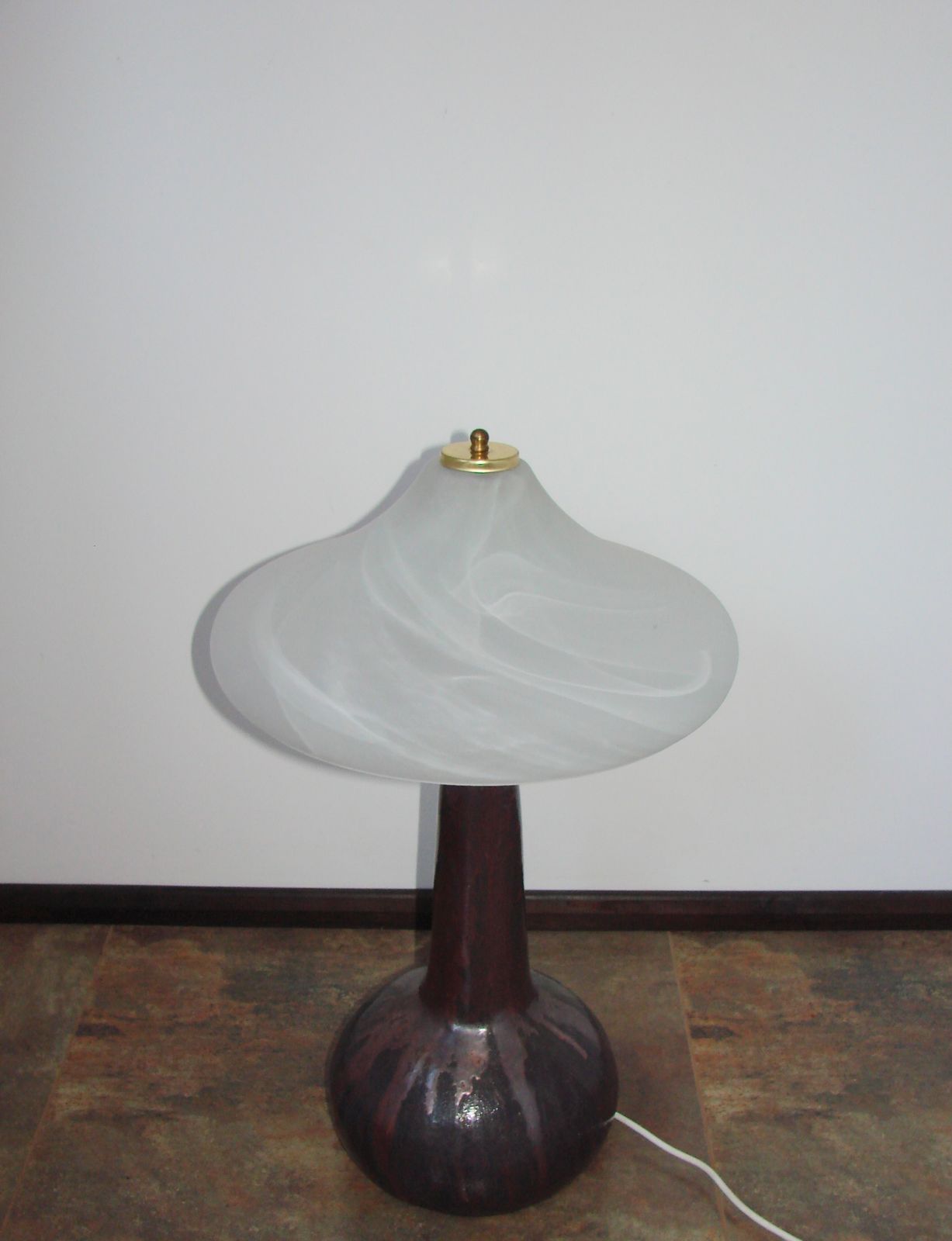 photo furniture Vintage 'Lawa' keramische lamp uit de jaren 1970