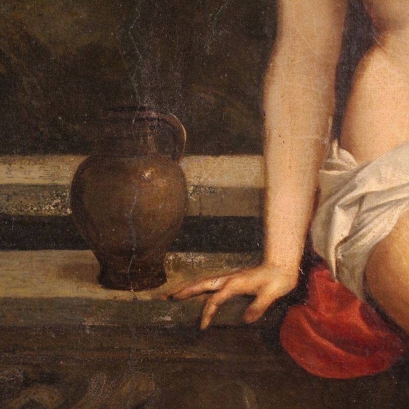 4100.0 Peinture italienne d'époque, Amour sacré, XIXe siècle photo