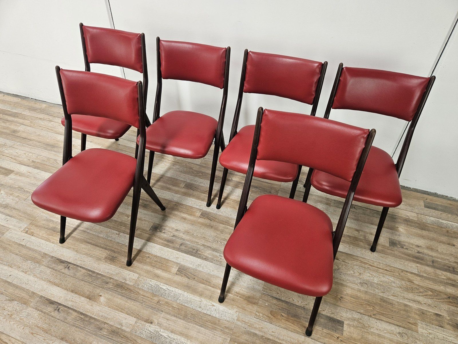 Stoelen van Gaetano en Alessandro Besana, 1960, set van 6 photo vinterior
