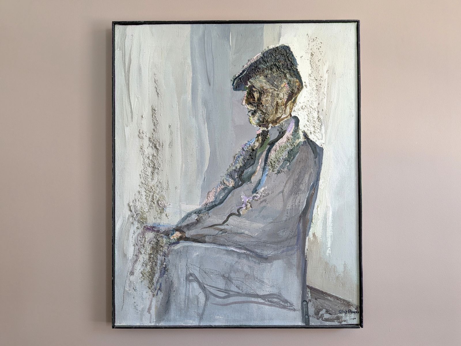The Gentleman, olieverfschilderij, midden 20e eeuw