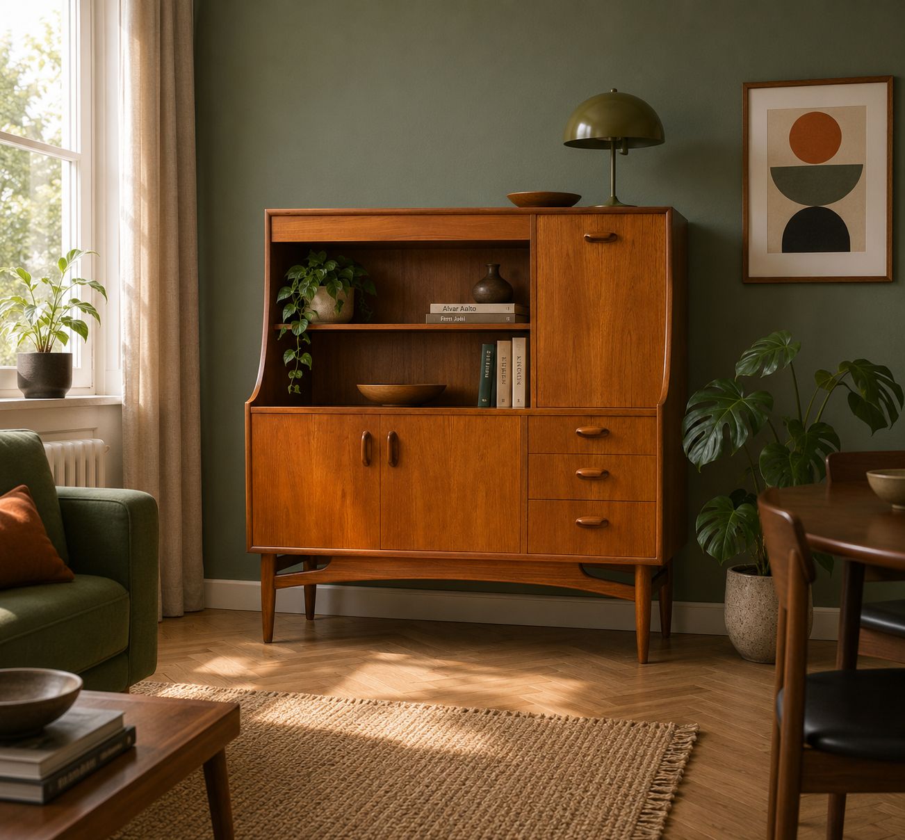 Mid Century Highboard Sideboard Drinks Cabinet From G Plan, 1960s #1822 photo furniture