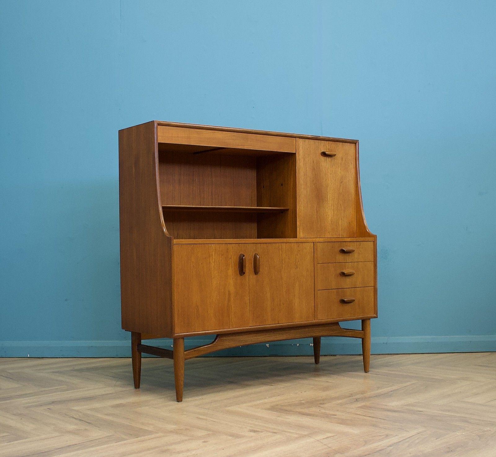 Mid Century Highboard Sideboard Drinks Cabinet From G Plan, 1960s #1822 photo for sale