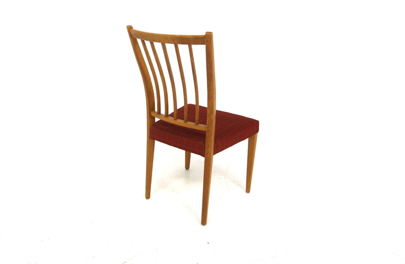 Chaises scandinaves en hêtre, Suède, 1960, lot de 4 photo for sale