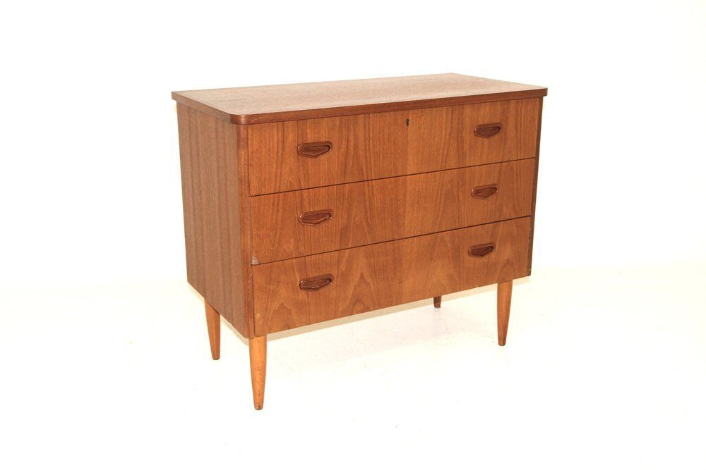 Scandinavian Teak Chest Of Drawers, Sweden, 1960