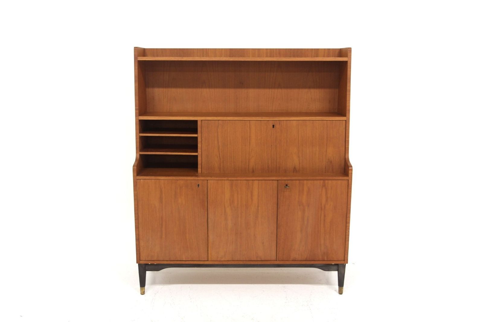 Secrétaire scandinave en teck, Suède, 1960 photo furniture