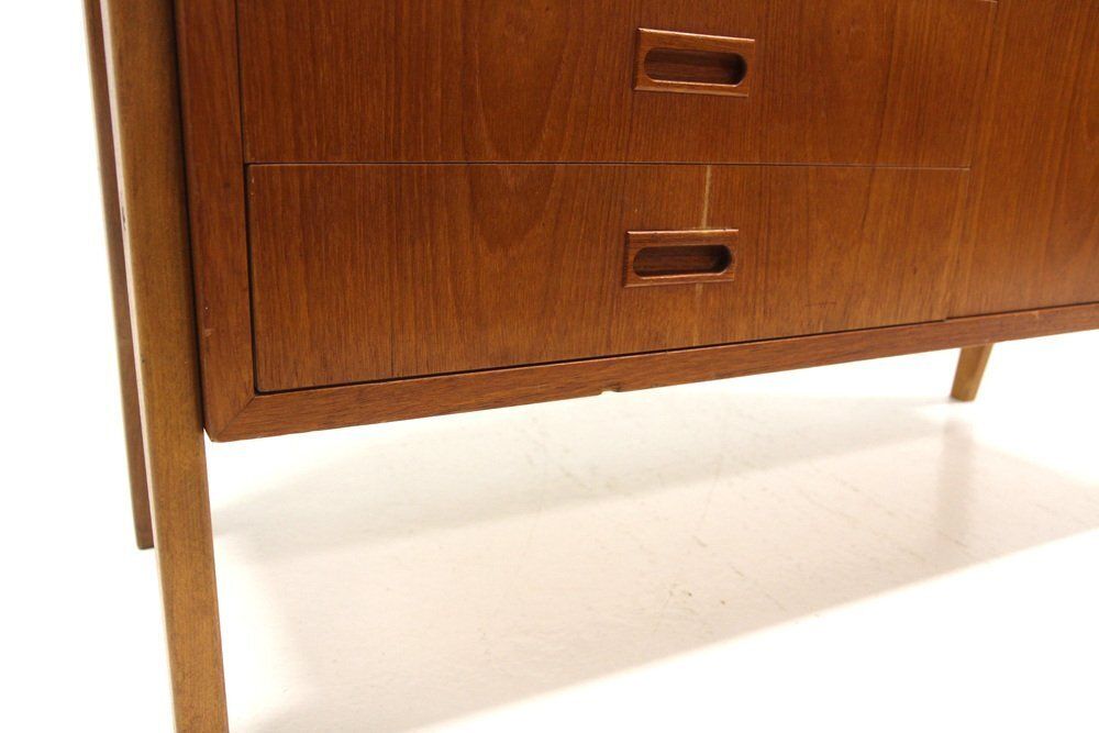 Scandinavian Tema Bookcase In Teak From Möbel Ikea, Sweden, 1960s photo vintage