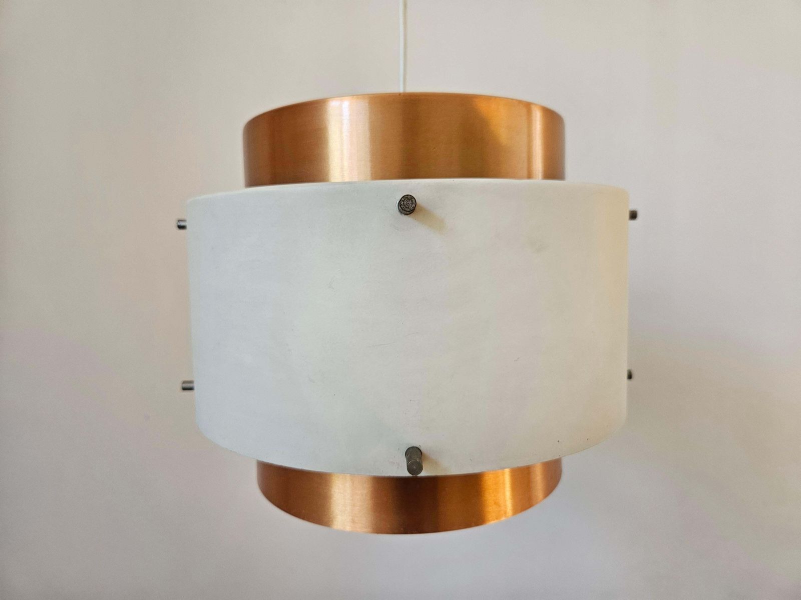 Suspension mid-century dans le style de Jo Hammerborg, Danemark, années 1970 photo vinterior