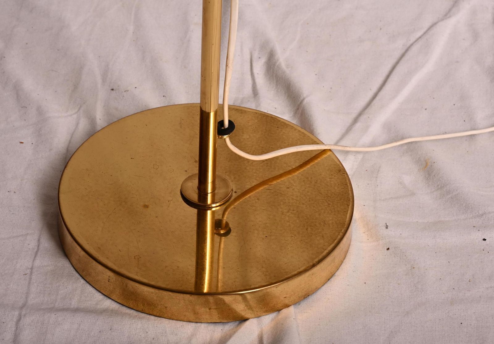 photo for sale Hans Agne Jakobsson G 89, Floor Lamp With A Silk Shade