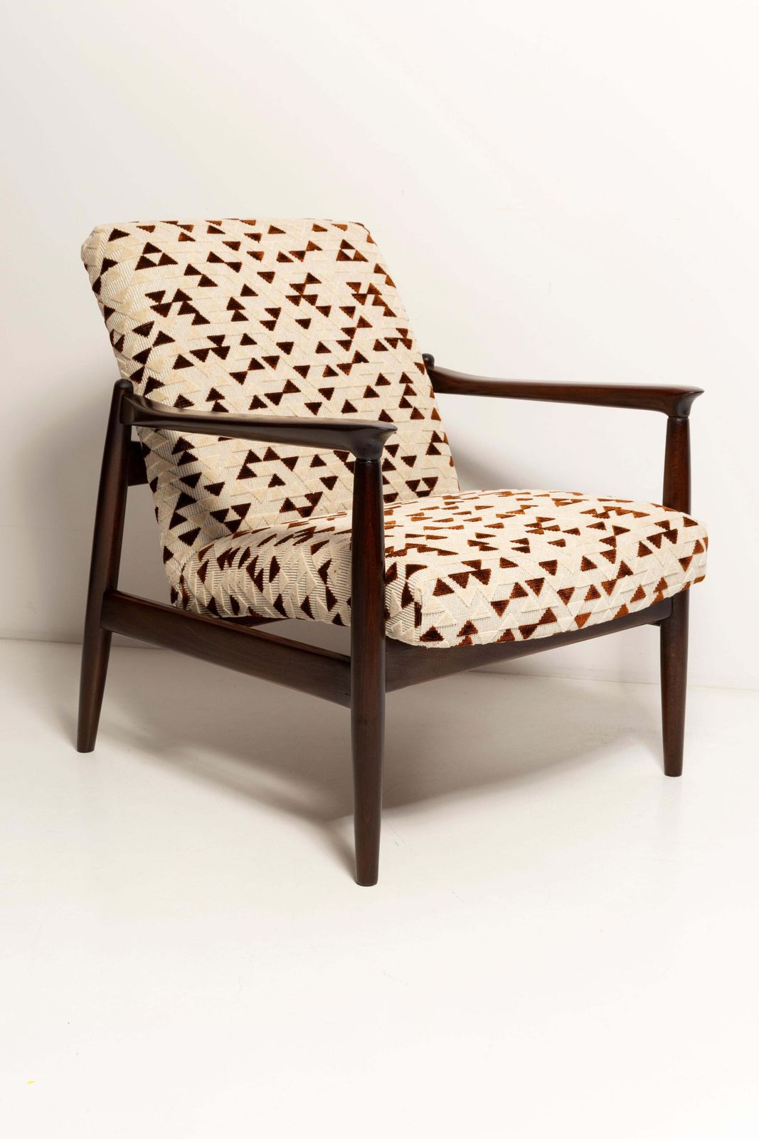 Mid-Century GFM 64 Fauteuil, Drawing Jacquard Velvet Dedar, Homa, Europa, jaren 1960 photo for sale