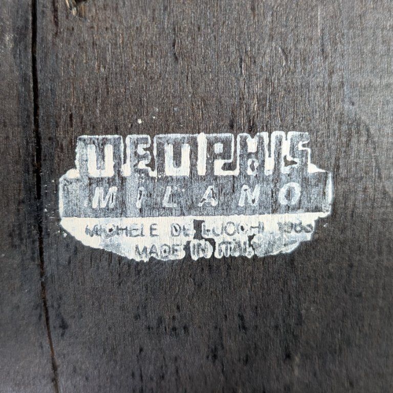 Memphis Milano Michele De Lucchi Chair Midcentury First Chair photo vintage