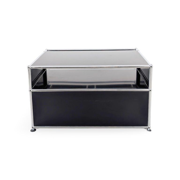 Original Usm Haller Coffee Table, Fritz Haller Side Table, Metal photo 963.0