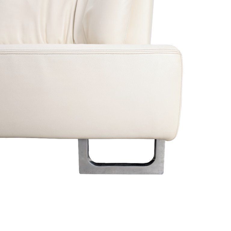 photo vinterior Canapé d'angle modulable De Sede DS 165 en cuir crème