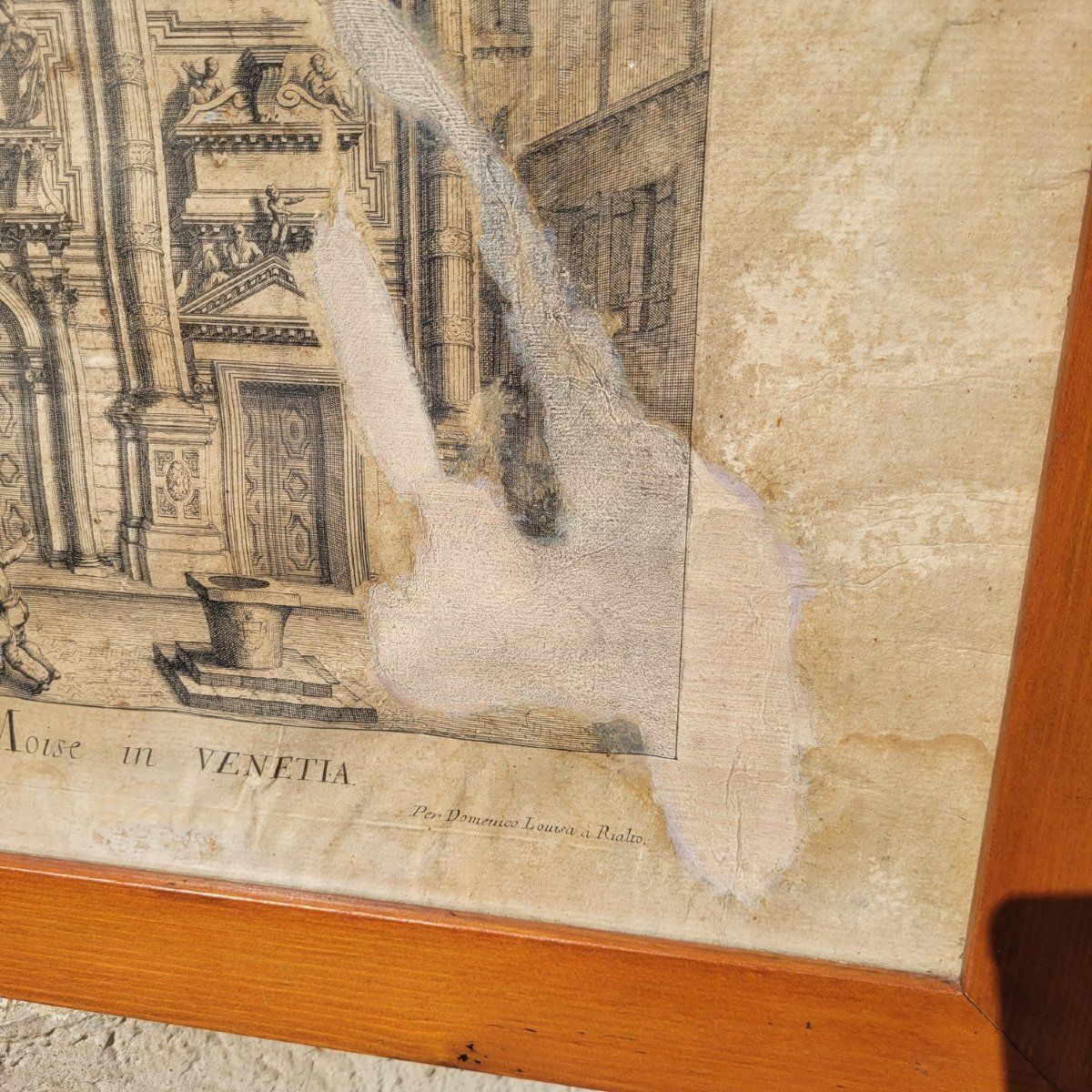 Art Vues de Venise, ensemble de 6 gravures encadrées, XVIIIe/XIXe siècle photo