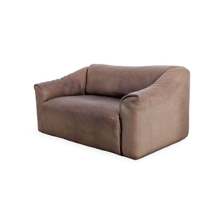 De Sede DS 47 Sofa Tweezitter Leer Design Bruin photo Meubels