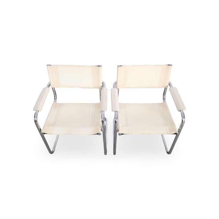 Set Of 2 Bauhaus Cantilever Chairs, Like Mart Stam And Marcel Breuer photo furniture