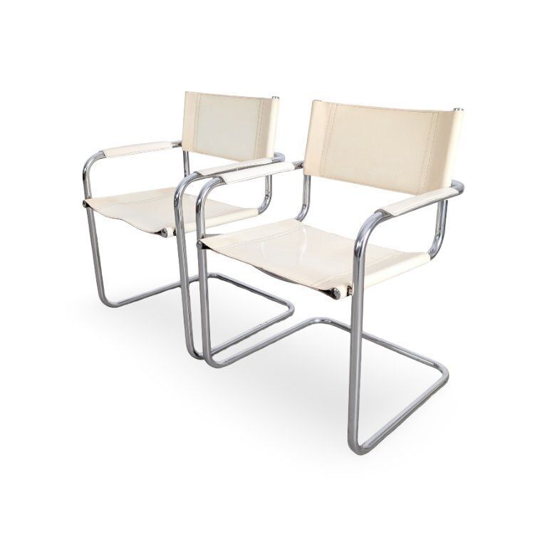 Set Of 2 Bauhaus Cantilever Chairs, Like Mart Stam And Marcel Breuer photo Furniture
