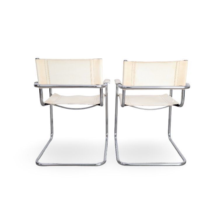 Set Of 2 Bauhaus Cantilever Chairs, Like Mart Stam And Marcel Breuer photo 354.0