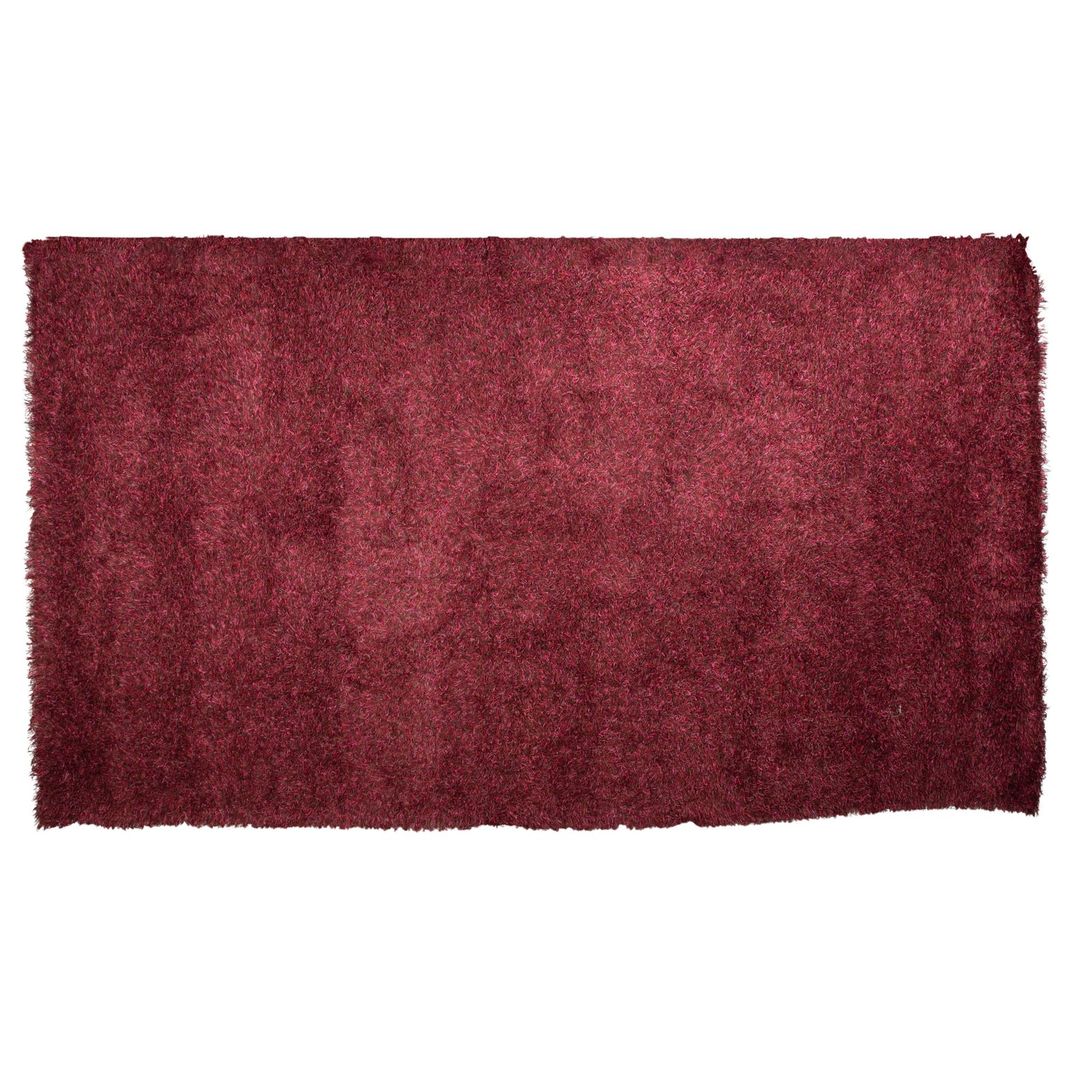 Tapis Kasthall Fogg en lin rouge, 360 x 200 cm
