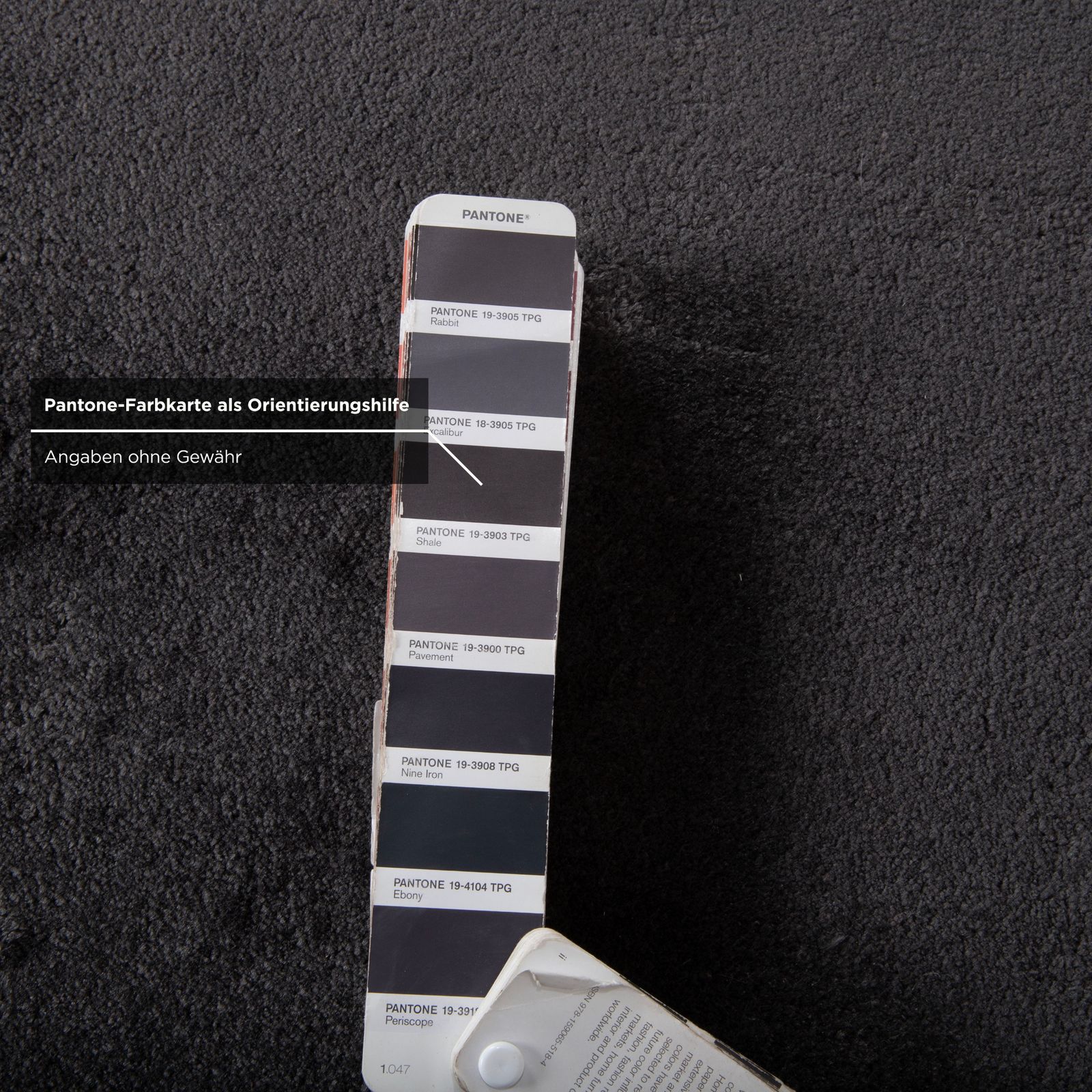 Tapis B&B Italia Istos en tissu, noir anthracite, 300 x 400 cm photo buy