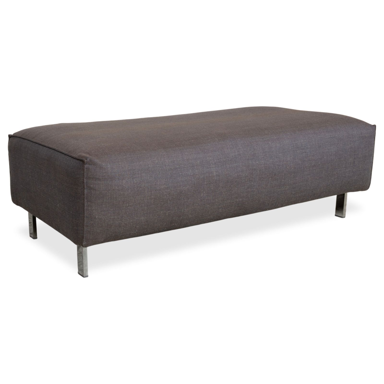 Tabouret Rolf Benz Grata en tissu gris
