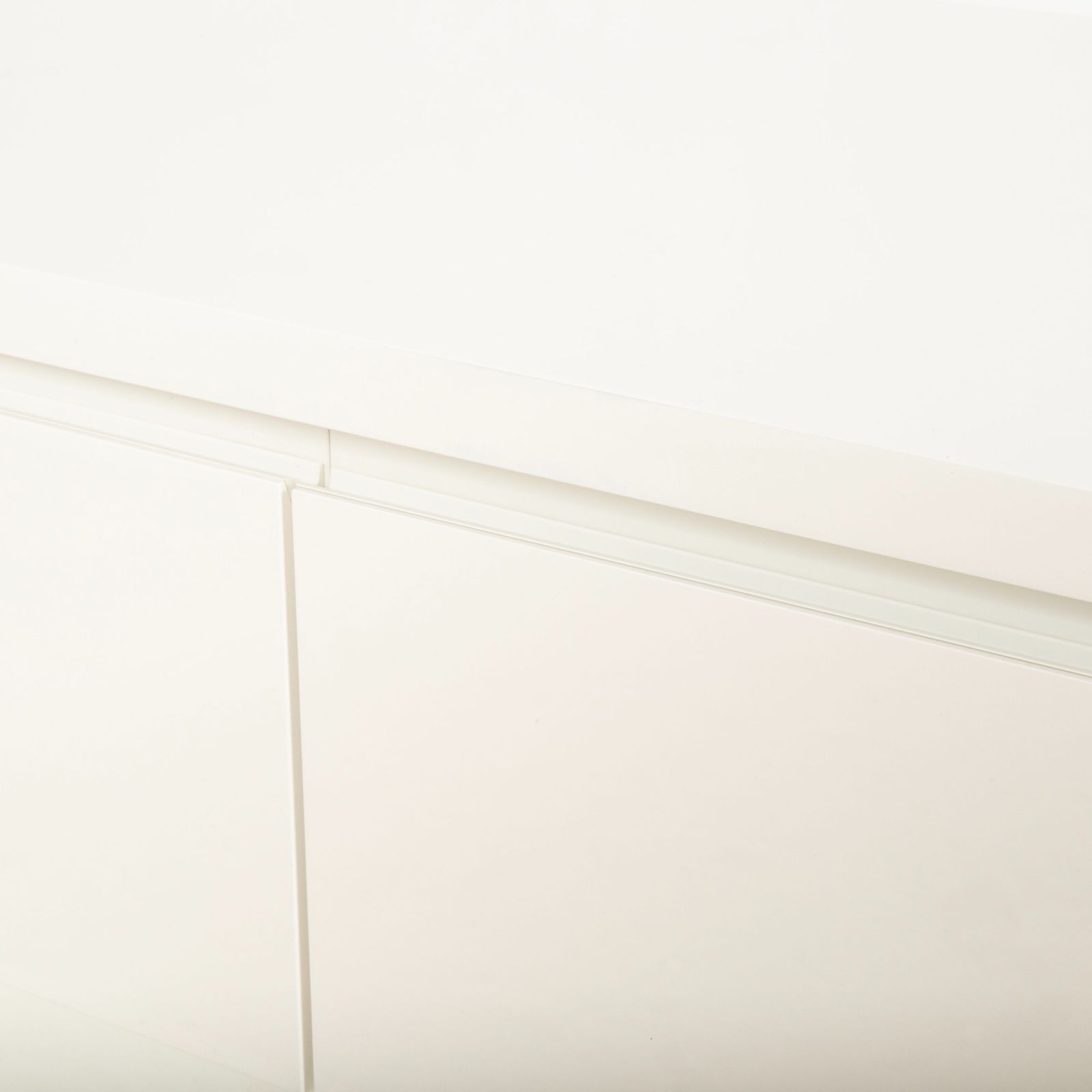 Buffet Interlübke Cube en bois blanc photo vintage