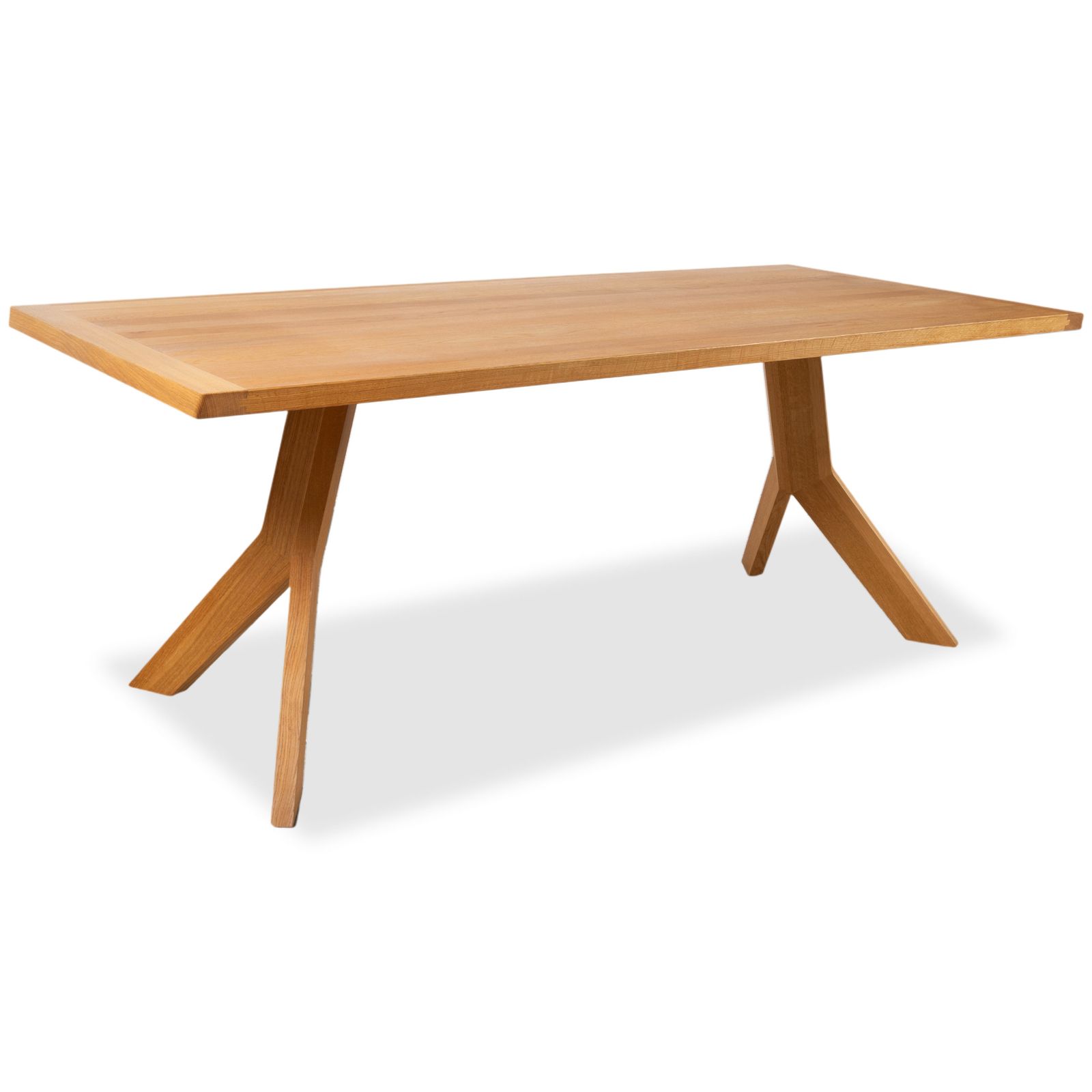 Table à manger Team 7 Yps en bois brun, 200 x 90 cm