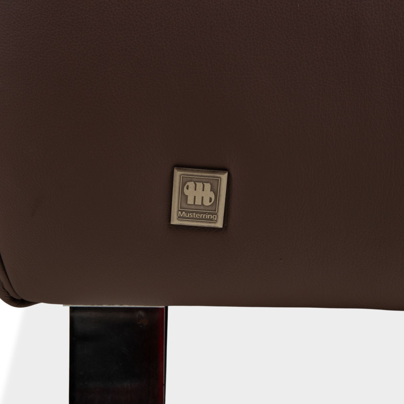 Musterring Mr680 Leather Corner Sofa Brown Manual Function photo buy