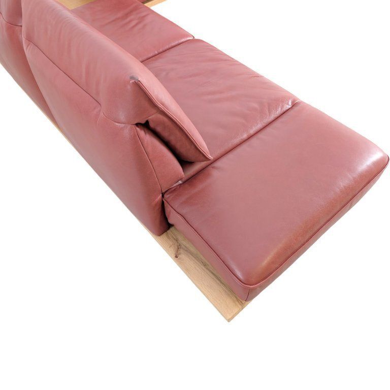 photo for sale Canapé d'angle Koinor Phoenix en cuir aniline brun, canapé de designer
