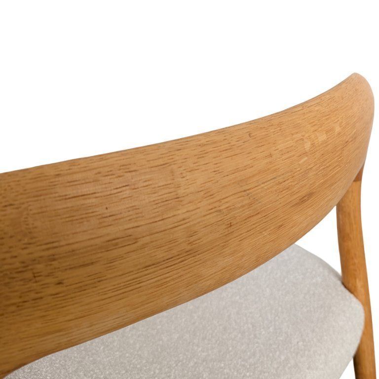 Jl Moller's Model 75 Chair, Niels Otto Møller, Teak Danish Upholstery photo vintage
