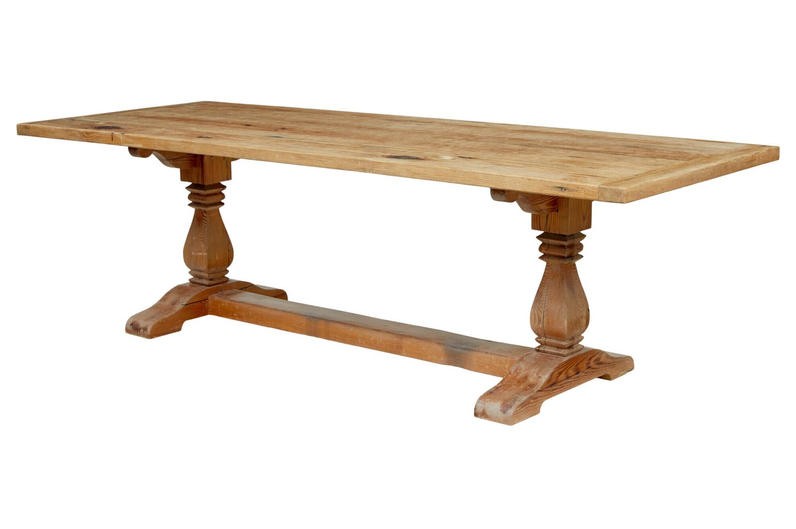19e-eeuwse gesneden grenen reftereettafel