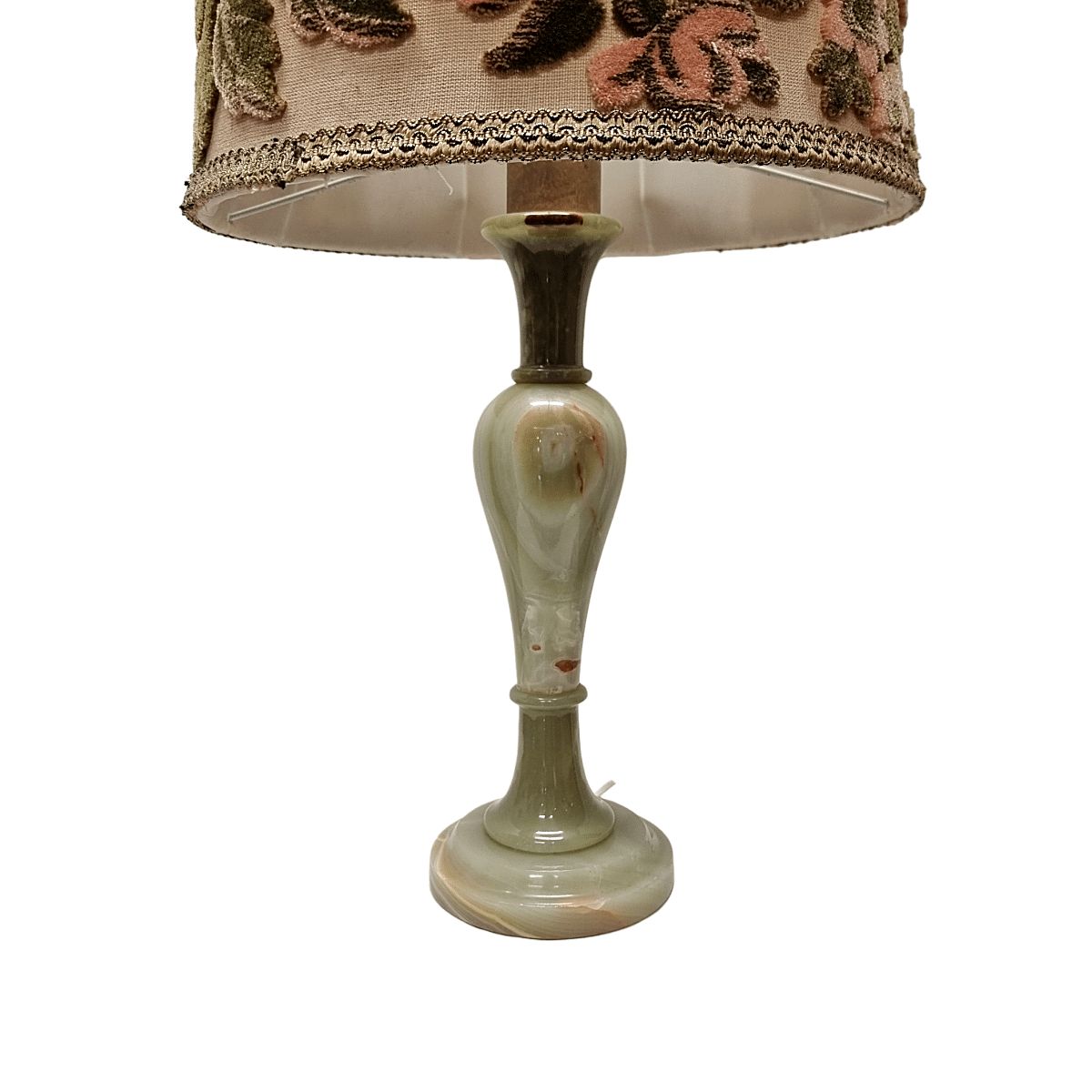 Vintage Tafellamp Met Onyx Voet, jaren 1960 photo for sale