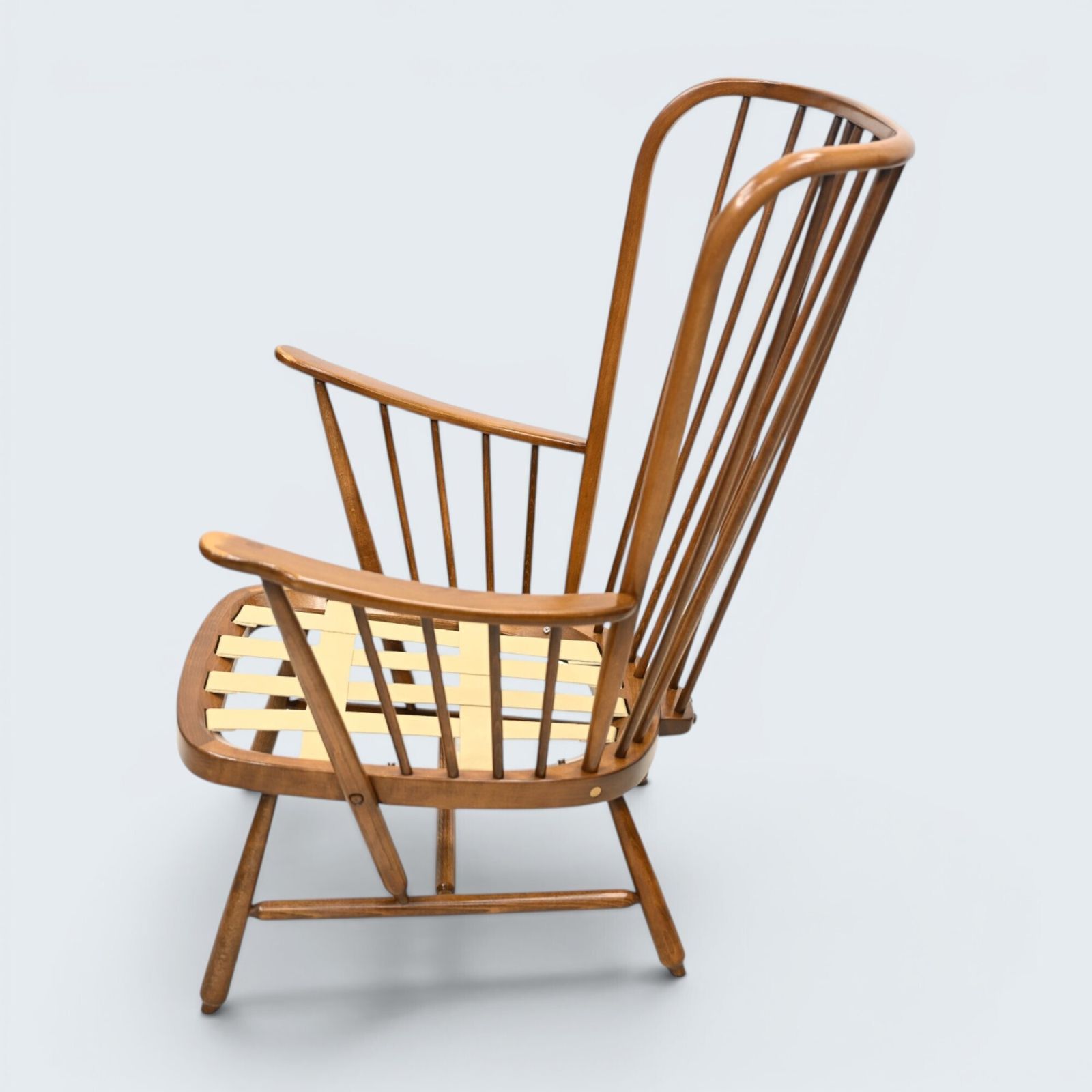 Ercol Evergreen Easy Chair Golden Dawn New Webbing Free Uk* Delivery photo Furniture