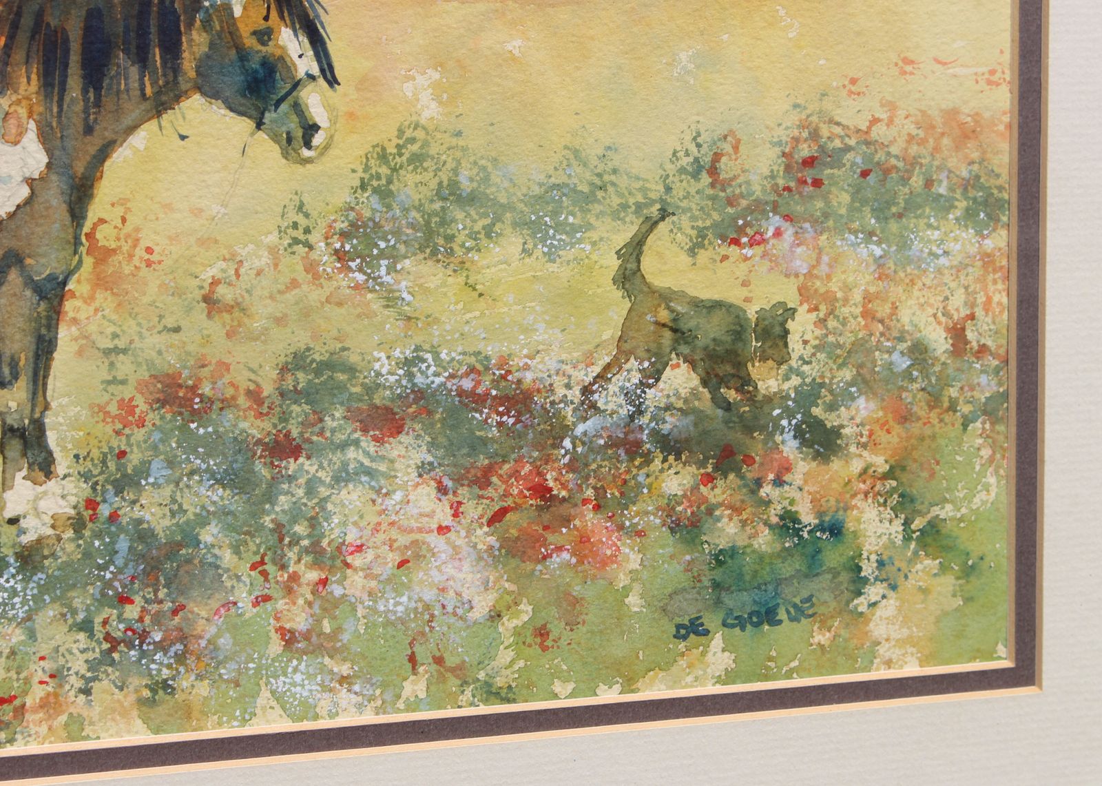 Aquarel 'The Favourite' van Rosemarie De Goede photo for sale