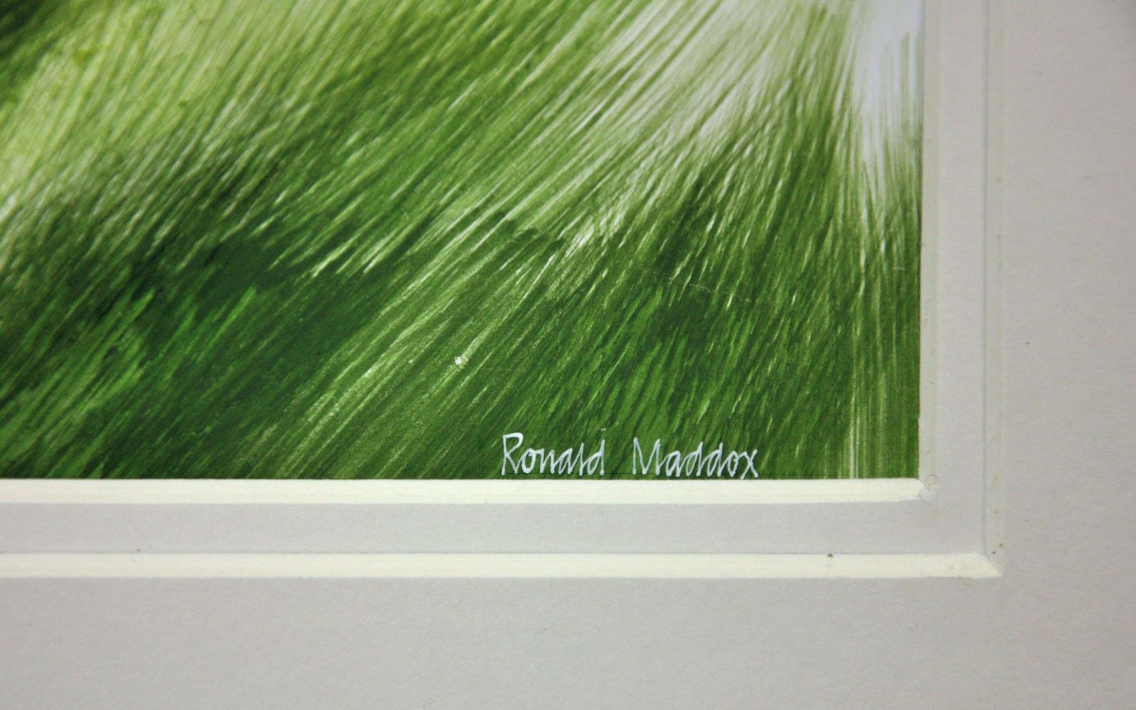 Ronald Maddox, 1930-2018. Britannique. Landscape Pattern, Glen Lyon, Scotland, 1980. Aquarelle. Le glen le plus long, le plus solitaire et le plus beau d'Écosse. photo for sale