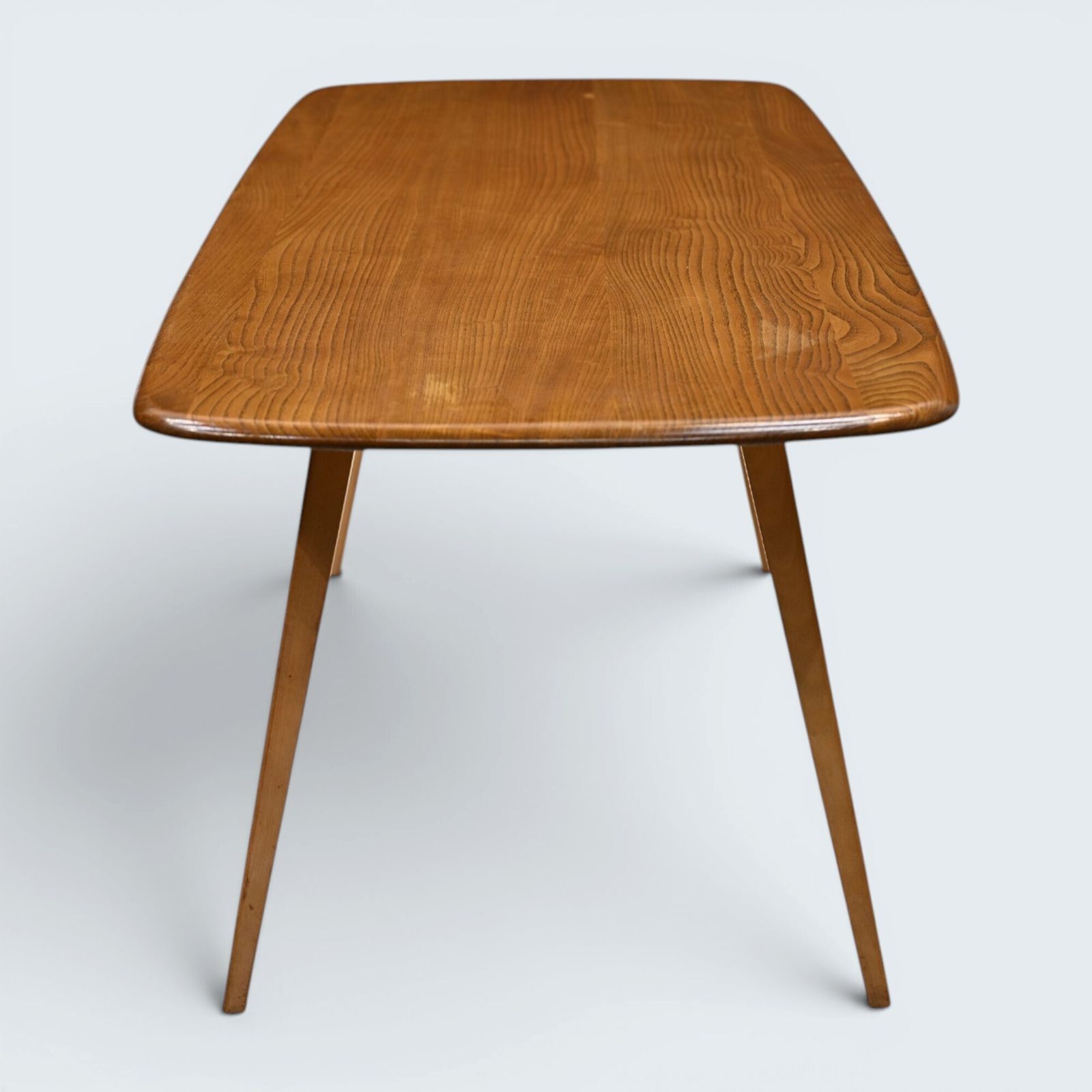 Ercol Plank Dining Table Seats 6 Vintage 5ft Long Light Finish Free Uk Delivery* photo buy