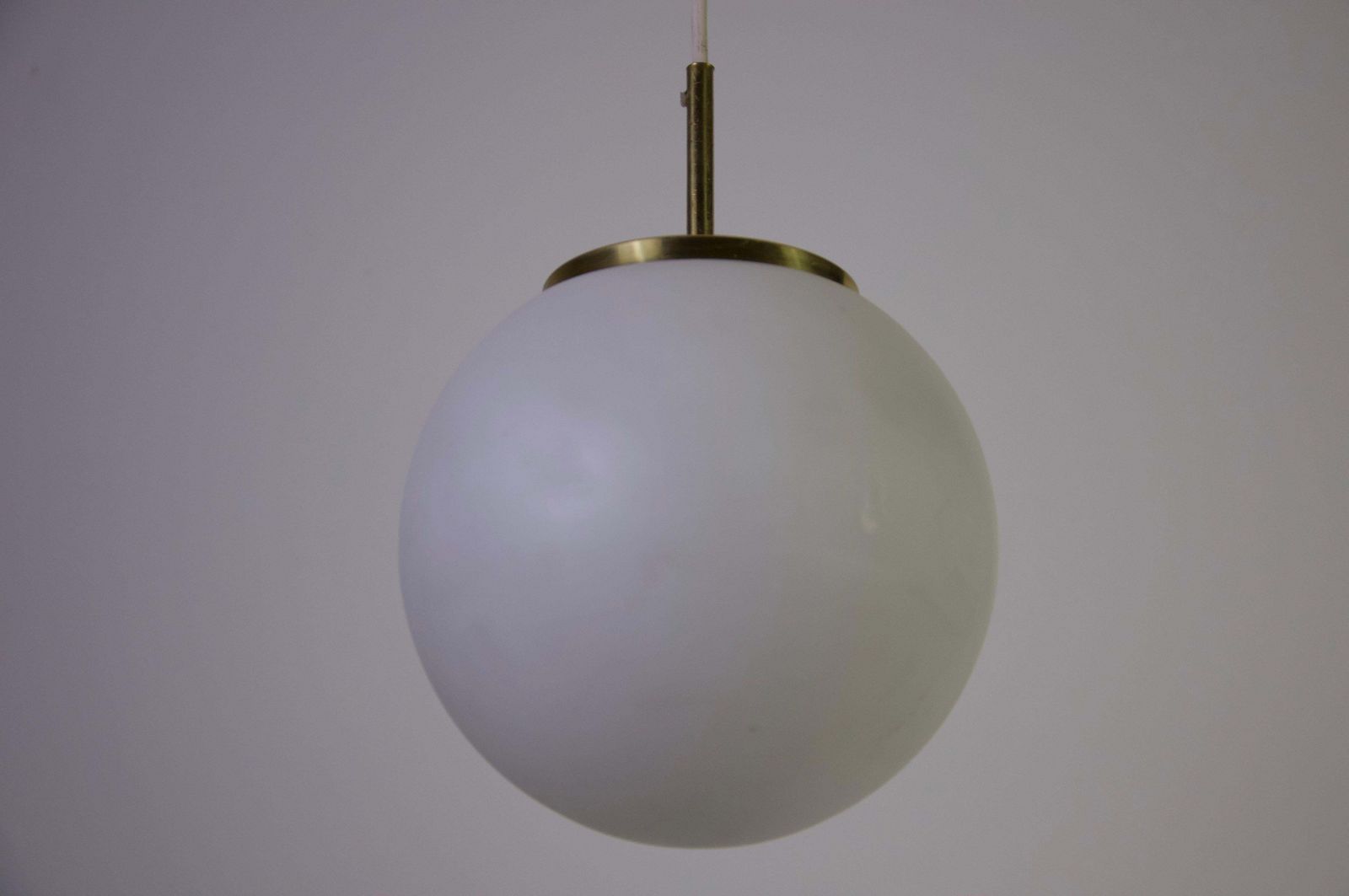 Opal Hanglamp van Doria, jaren 1970, Duitsland photo 425.0