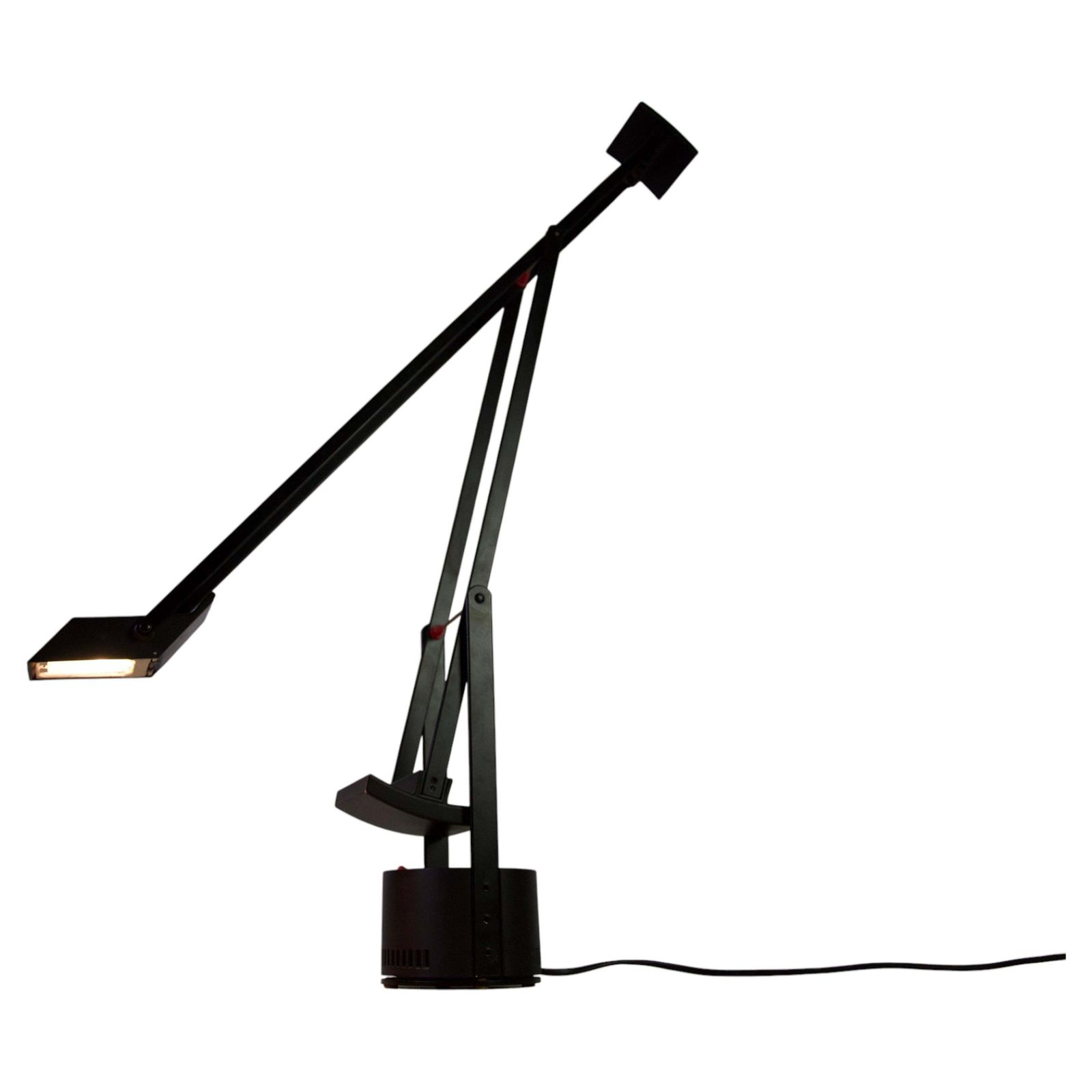 Tizio Adjustable Black Table Lamp From Richard Sapper For Artemide, 1972