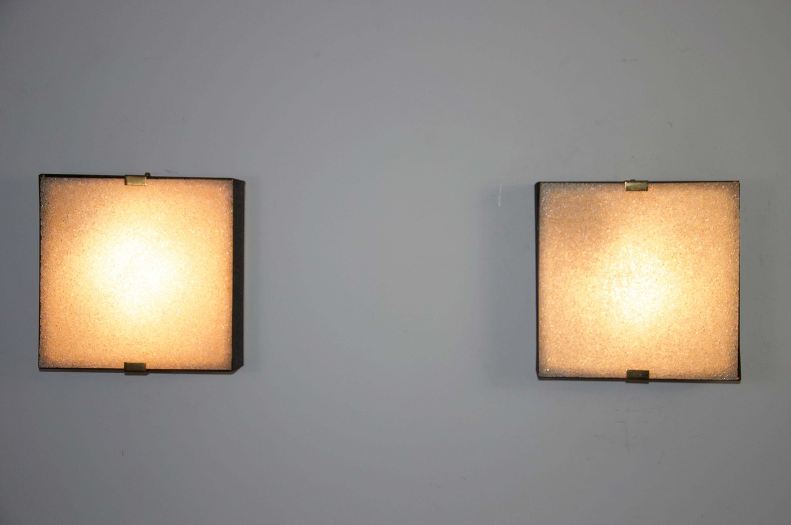 photo buy Square Mid Century Flush Mounts, 1960s, Italy