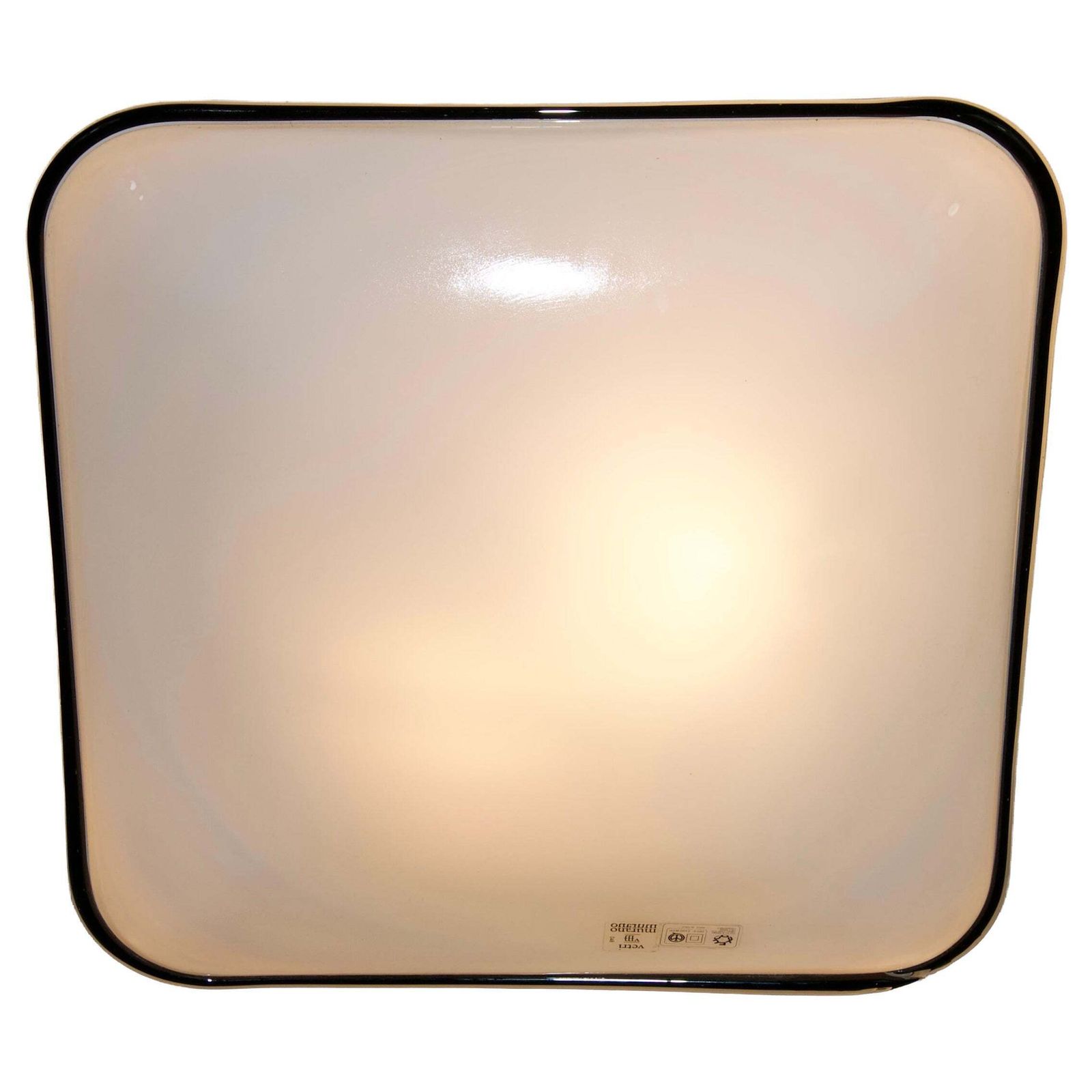 Murano glazen plafondlamp of wandlamp voor Leucos, jaren 1960, Italië