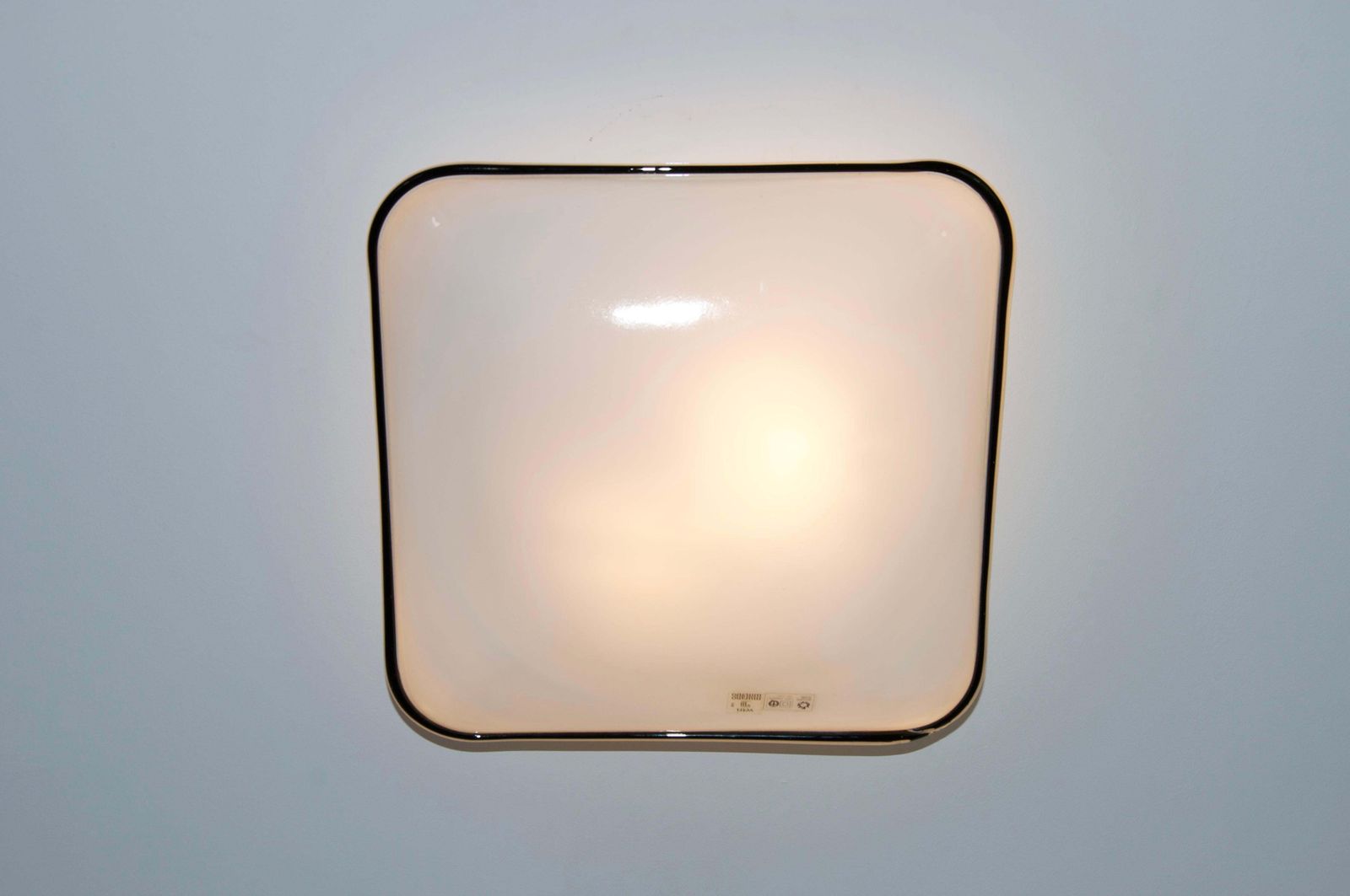Verlichting Murano glazen plafondlamp of wandlamp voor Leucos, jaren 1960, Italië photo