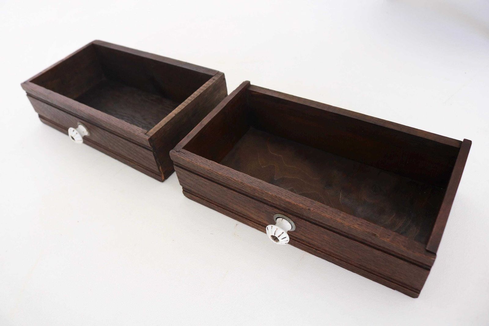 Antieke Eiken Gangspiegels Met Lades & Haken – Wandorganizer Voor De Gang photo buy