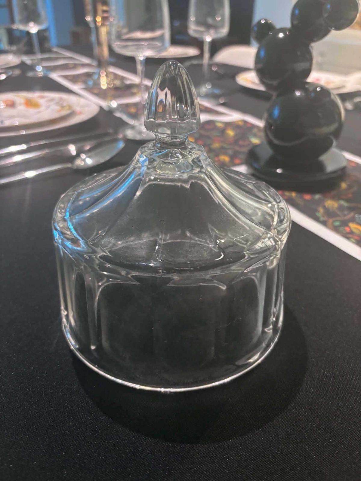 Vintage Val Saint Lambert Molded Crystal Cheese Dome With Lid Belgian Crystal Butter Cover Mid Century Modern Glass Cloche Vsl Belgium 1950s photo 191.0