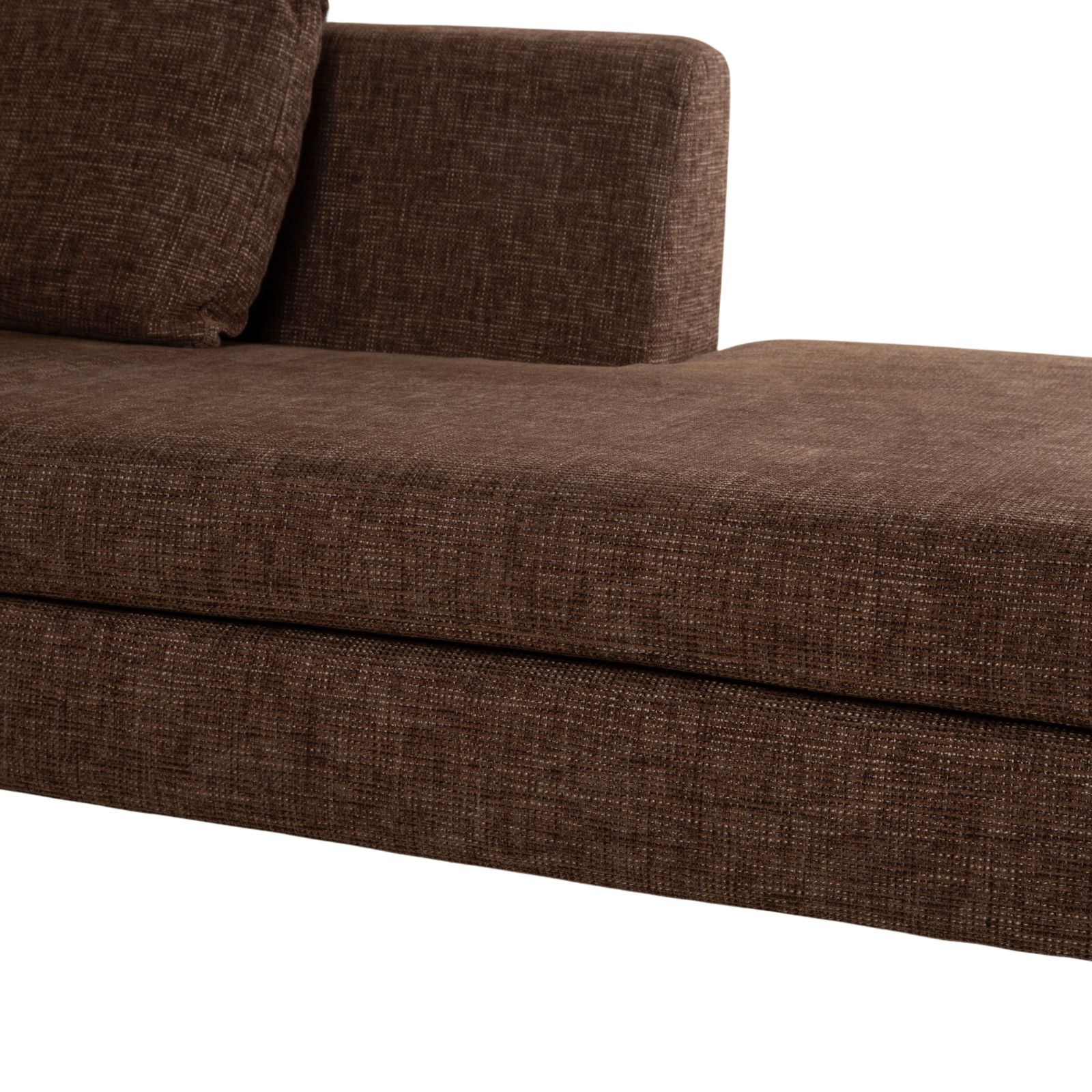 Canapé d'angle Ewald Schillig Domino en tissu marron photo Mobilier