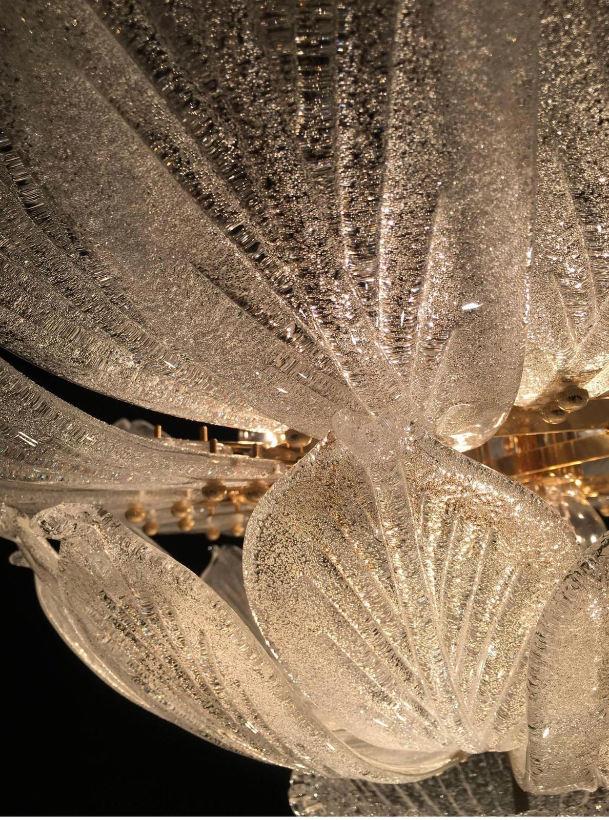3898.0 Spectacular Venetian Murano Ceiling Light photo