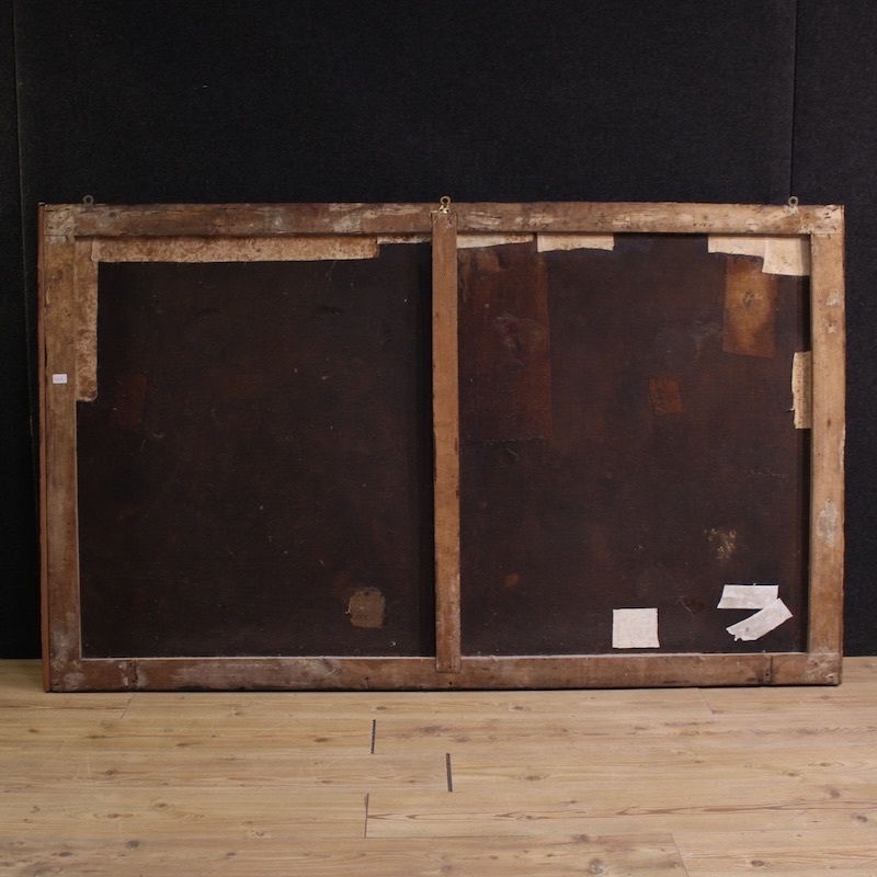 photo furniture Antiek Italiaans schilderij, Jozef en de vrouw van Potifar, 17e eeuw