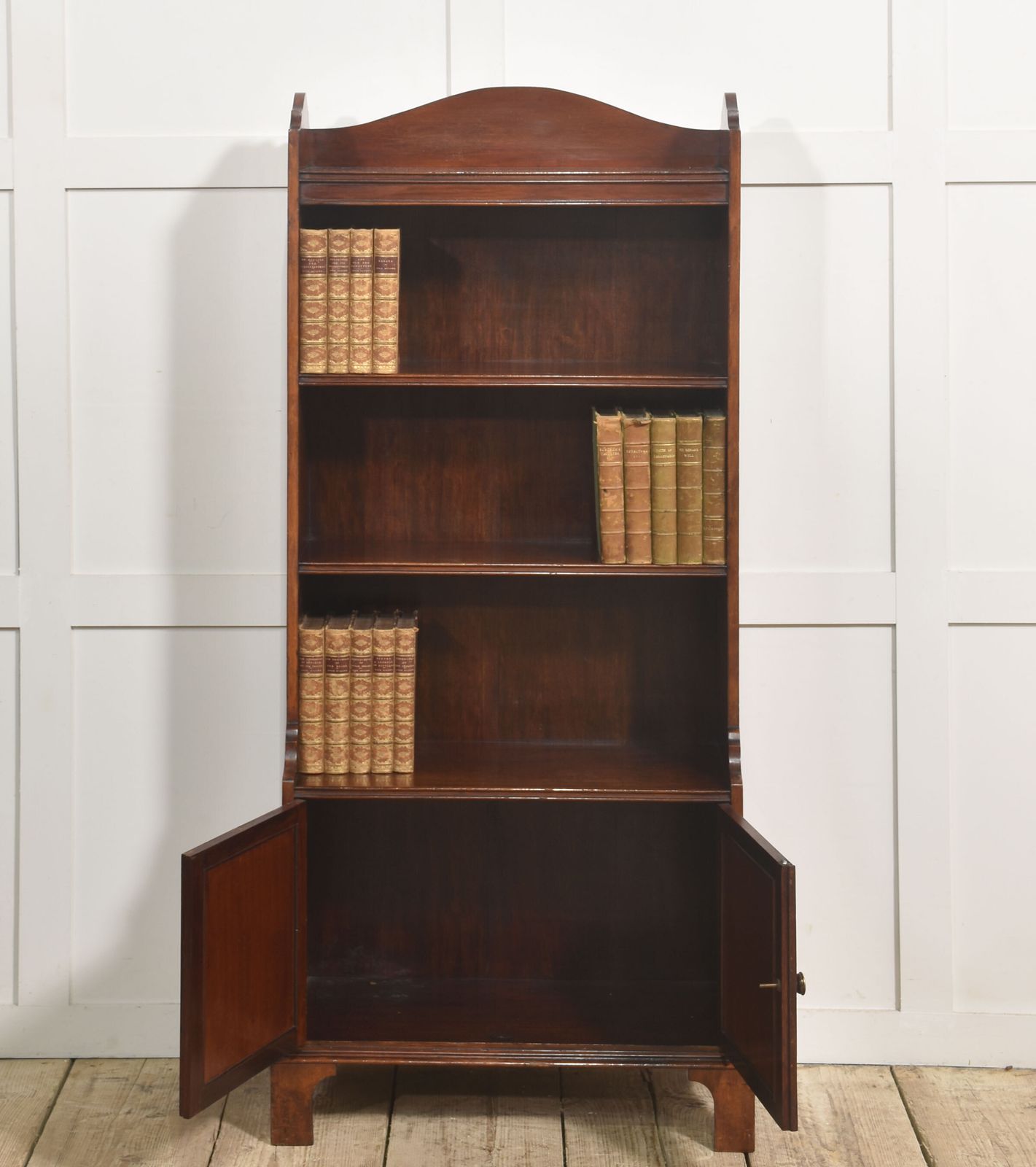 photo for sale Georgian Style Mahogany Open Bookcase