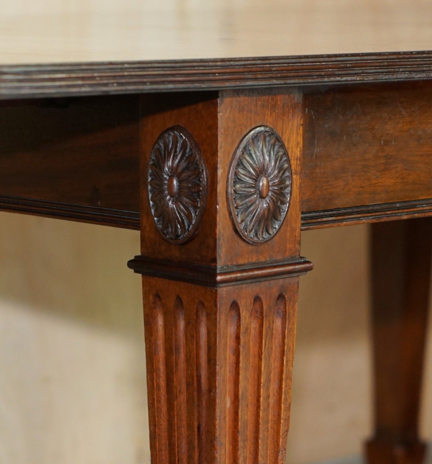 Antique English Victorian Mahogany James Jas Shoolbred Extending Dining Table photo buy